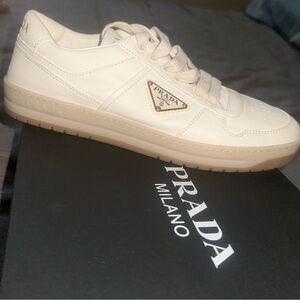 Prada/ Downtown nappa leather sneakers